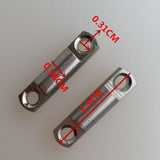 Maxbell 4 Pieces Scuba Diving Finger Reel Line 360 Degree Rotatable Double Swivels