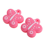 Maxbell Maxbell 2 x Butterfly Tennis Squash Racket Vibration Dampeners Shock Absorber Pink