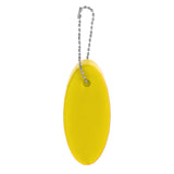 Maxbell Maxbell Water Sports Foam Floating Oval Keychain Keyring Water Key Float Buoy Yellow