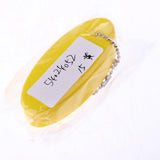 Maxbell Maxbell Water Sports Foam Floating Oval Keychain Keyring Water Key Float Buoy Yellow