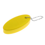 Maxbell Maxbell Water Sports Foam Floating Oval Keychain Keyring Water Key Float Buoy Yellow