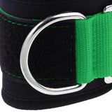 Maxbell Maxbell Exercise Fitness D-ring Ankle Anchor Straps Belt Training Equipment Green