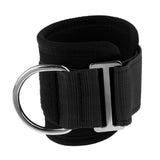 Maxbell Maxbell Exercise Fitness D-ring Ankle Anchor Straps Belt Training Equipment Black
