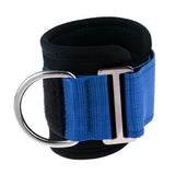 Maxbell Maxbell Exercise Fitness D-ring Ankle Anchor Straps Belt Training Equipment Blue