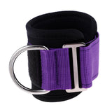 Maxbell Maxbell Exercise Fitness D-ring Ankle Anchor Straps Belt Training Equipment Purple