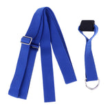 Maxbell Maxbell Adjust Yoga Ballet Dance Leg Stretcher Door Band Foot Fitness Belt Blue