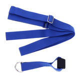 Maxbell Maxbell Adjust Yoga Ballet Dance Leg Stretcher Door Band Foot Fitness Belt Blue