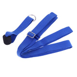 Maxbell Maxbell Adjust Yoga Ballet Dance Leg Stretcher Door Band Foot Fitness Belt Blue