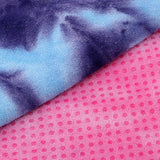 Maxbell Maxbell Yoga Mat Towel Anti-Slip Fitness Dance Pad Blanket Soft  Purple