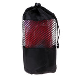 Maxbell Maxbell Yoga Mat Towel Anti-Slip Fitness Dance Pad Blanket Soft  Red