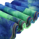 Maxbell Maxbell Yoga Mat Towel Anti-Slip Fitness Dance Pad Blanket Soft  Blue