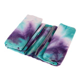 Maxbell Maxbell Yoga Mat Towel Anti-Slip Fitness Dance Pad Blanket Soft  Green