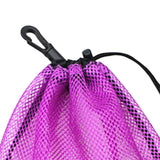 Maxbell Maxbell Durable Mesh Nets Bag Pouch Golf Tennis Ball Carrying Holder Storage Purple