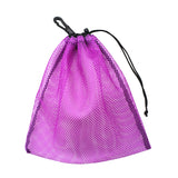 Maxbell Maxbell Durable Mesh Nets Bag Pouch Golf Tennis Ball Carrying Holder Storage Purple