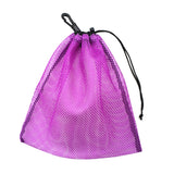 Maxbell Maxbell Durable Mesh Nets Bag Pouch Golf Tennis Ball Carrying Holder Storage Purple