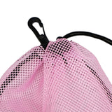 Maxbell Maxbell Durable Mesh Nets Bag Pouch Golf Tennis Ball Carrying Holder Storage Pink