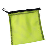 Maxbell Maxbell Durable Mesh Nets Bag Pouch Golf Tennis Ball Carrying Holder Storage Yellow