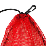 Maxbell Maxbell Durable Mesh Nets Bag Pouch Golf Tennis Ball Carrying Holder Storage Red