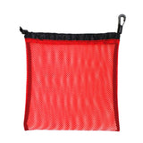 Maxbell Maxbell Durable Mesh Nets Bag Pouch Golf Tennis Ball Carrying Holder Storage Red