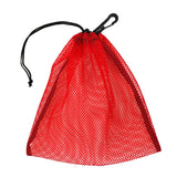 Maxbell Maxbell Durable Mesh Nets Bag Pouch Golf Tennis Ball Carrying Holder Storage Red