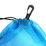 Maxbell Maxbell Durable Mesh Nets Bag Pouch Golf Tennis Ball Carrying Holder Storage Blue