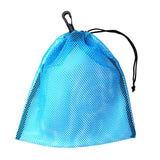 Maxbell Maxbell Durable Mesh Nets Bag Pouch Golf Tennis Ball Carrying Holder Storage Blue