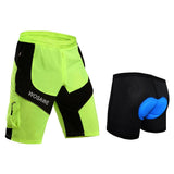 Maxbell Mountain Bike Bicycle Cycling Shorts Short Pants with Padded Underwear S - Aladdin Shoppers