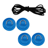 Maxbell D Ring Pad Patch Boat Deck Bungee Rope Kit for Stand Up Paddle Board Blue - Aladdin Shoppers