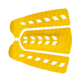 Maxbell 3Pcs Surfboard Surf SUP Paddleboard Traction Pad Tail Pad Deck Grips Yellow - Aladdin Shoppers