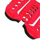 Maxbell 3Pcs Surfboard Surf SUP Paddleboard Traction Pad Tail Pad Deck Grips Red - Aladdin Shoppers