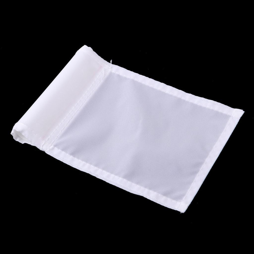 Maxbell Maxbell PuttingGreen Golf Solid Flag Golf Backyard Practicing Target Aids White