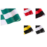 Maxbell 4pcs Golf Practicing Training Nylon Putting Green Solid Chequered Flag Flags