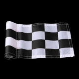 Maxbell 4pcs Golf Practicing Training Nylon Putting Green Solid Chequered Flag Flags