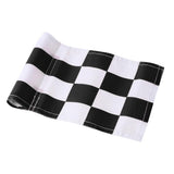 Maxbell 4pcs Golf Practicing Training Nylon Putting Green Solid Chequered Flag Flags
