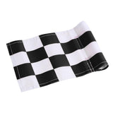 Maxbell 4pcs Golf Practicing Training Nylon Putting Green Solid Chequered Flag Flags