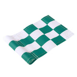 Maxbell Maxbell Golf Practicing Training Nylon Putting Green Chequered Flag  Green+White