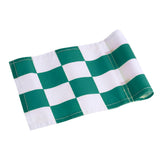 Maxbell Maxbell Golf Practicing Training Nylon Putting Green Chequered Flag  Green+White