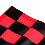 Maxbell Maxbell Golf Practicing Training Nylon Putting Green Chequered Flag  Red+Black