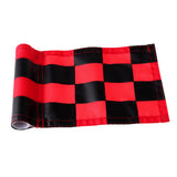 Maxbell 4pcs Golf Practicing Training Nylon Putting Green Solid Chequered Flag Flags