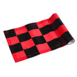 Maxbell 4pcs Golf Practicing Training Nylon Putting Green Solid Chequered Flag Flags