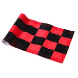 Maxbell 4pcs Golf Practicing Training Nylon Putting Green Solid Chequered Flag Flags
