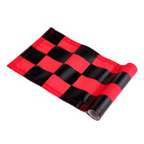 Maxbell 4pcs Golf Practicing Training Nylon Putting Green Solid Chequered Flag Flags