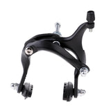 Maxbell Maxbell Long Arm Clamp Side Pull Caliper Brake Set Friction Wheel Brake Front Black