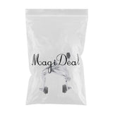 Maxbell Maxbell Long Arm Clamp Side Pull Caliper Brake Set Friction Wheel Brake Front Silver