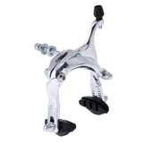 Maxbell Maxbell Long Arm Clamp Side Pull Caliper Brake Set Friction Wheel Brake Front Silver