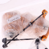 Maxbell Maxbell 1 Pair Bike Front & Rear Hub Disc Brake Hub Set 36Hole w/ Quick Release Gold