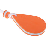 Maxbell Maxbell 2 Pieces Water-drop Shape Floating Key Ring Marine Boat Sailing Float Orange