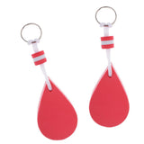 Maxbell 2 Pieces Water-drop Shape Floating Key Ring Marine Boat Sailing Float Red - Aladdin Shoppers