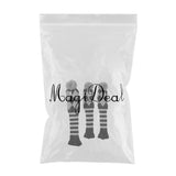 Maxbell Maxbell Set of 3 Golf Pom Pom Headcover Driver Fairway Woods Head Covers Gray