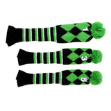 Maxbell Maxbell Set of 3 Golf Pom Pom Headcover Driver Fairway Woods Head Covers Green